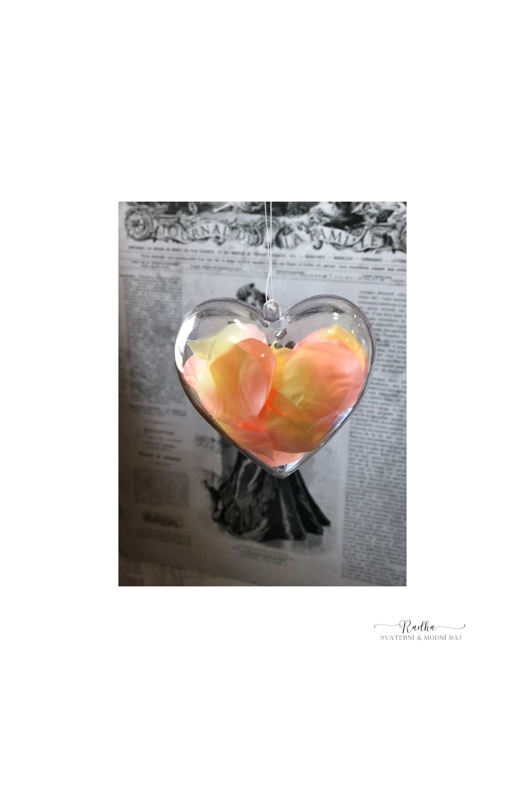 dekorativni plastove srdicko