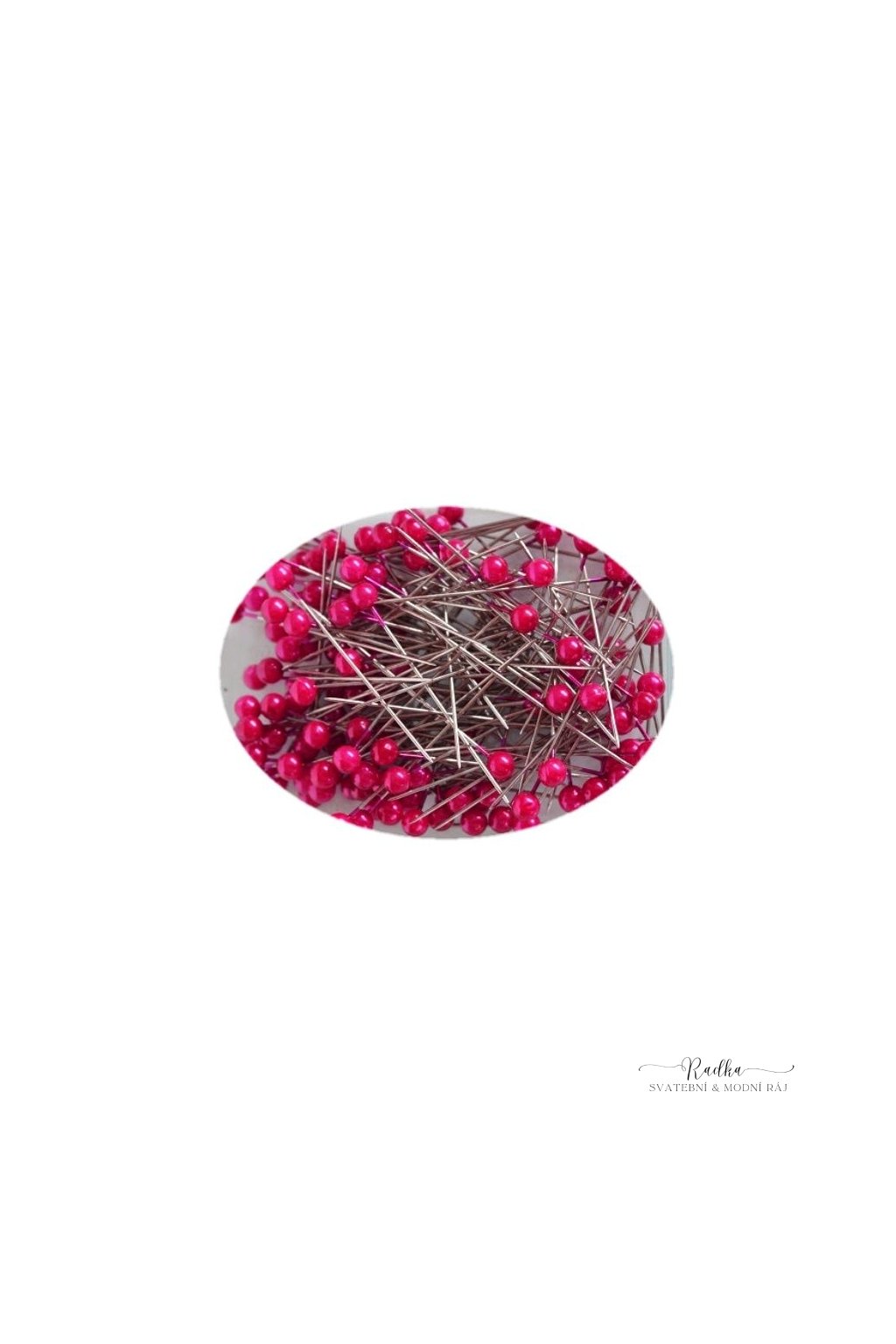 spendlik s perlou pink ruzova