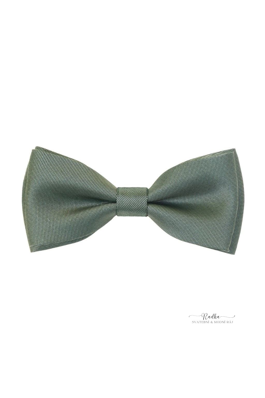 motylek s kapesnickem zelena salvejova