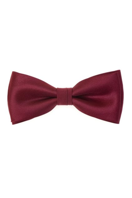 Motýlek s kapesníčkem Bordo mat