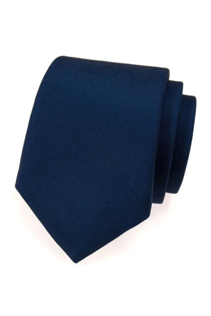 panska kravata modra navy