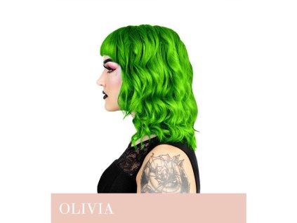 Herman's Professional  - přímá pigmentová barva UV Olivia Green