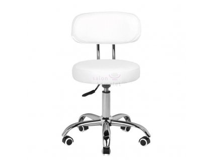 zidle kosmeticka 007 s operadlem bila