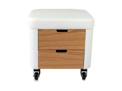 pedikersky taburet store teak
