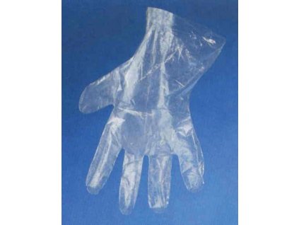 Jednorázové rukavice igelit-M