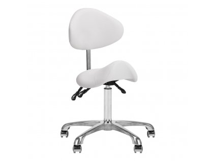 KOSMETICKÝ taburet 1004 GIOVANNI BÍLÁ