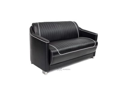 pohovka do cakarne greco matna cierna