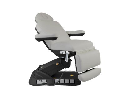 kosmeticke lehatko elektricke nico delux plus e4 black otocne s vyhrivanim cerna svetle seda