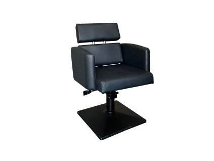 kadernicke kreslo kvert black zamatova cierna