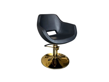 kadernicke kreslo luxa gold zamatova cierna