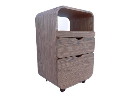 kozmeticky stolik flow cierny orech