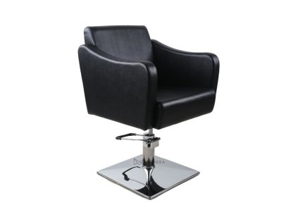 kadernicke kreslo samile chrome matna cierna