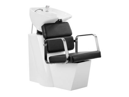 Kadeřnická mycí stanice Gabbiano Porto stříbrná černá