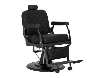Holičské křeslo Carlos Extra Black