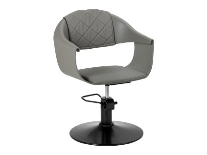 Kadeřnické křeslo Hair System Halo šedé