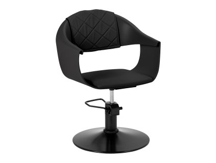 Kadeřnické křeslo Hair System Halo noir černé
