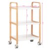 18502 4 kosmeticky stulek hs09 drevo bily