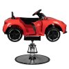 20722 2 detske kadernicke kreslo auto porshe cervene