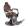 retro barber kreslo monet semisovo hneda