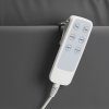 Elektrické kosmetické křeslo SILLON Lux 273b 3 motory šedé - šedá základna
