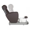 Spa pedikérské křeslo Azzurro 016C hnědé s masáží zad a hydromasáží
