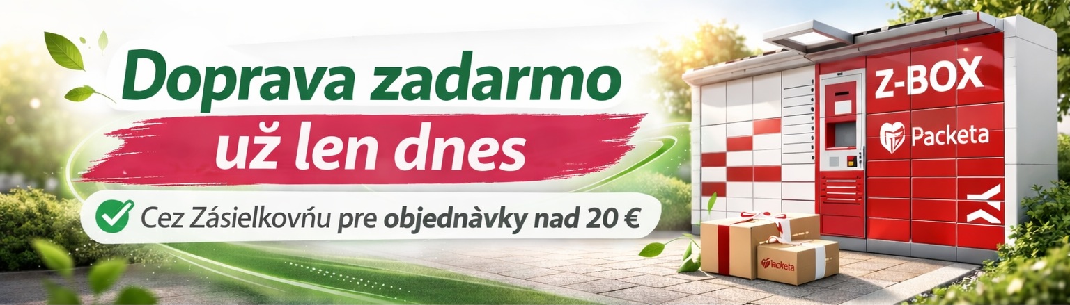 Doprava zadarmo len dnes