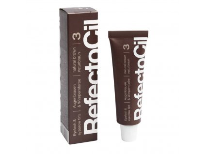 Refectocil farba na obocie a riasy hneda