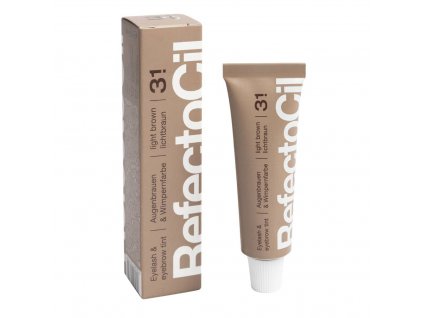 Refectocil farba na obocie a riasy svetlohneda