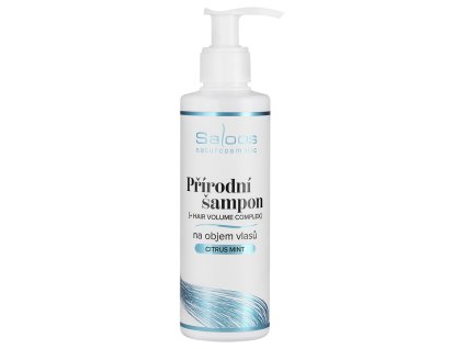 saloos prirodni sampon na objem vlasu 200 ml