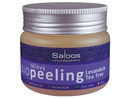 Saloos - Levanduľa telový peeling 140 ml