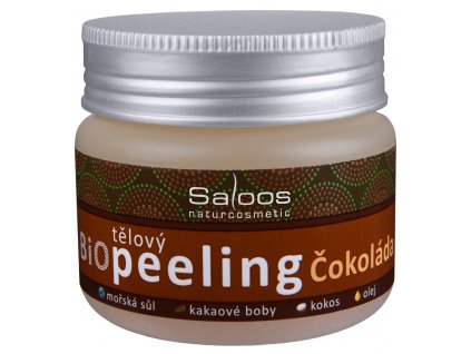 Saloos - Čokoláda telový peeling 140 ml