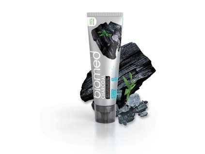 biomed charcoal zubni pasta s prirodnim cernym uhlim 100 g z1