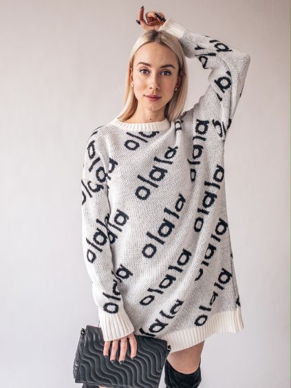 Biele šaty OLALA