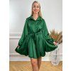 Košeľové šaty VERONA zelené