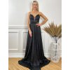 Dlhé spoločenské šaty TAYLOR čierne