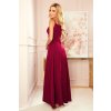 Dlhé spoločenské šaty CHIARRA bordové
