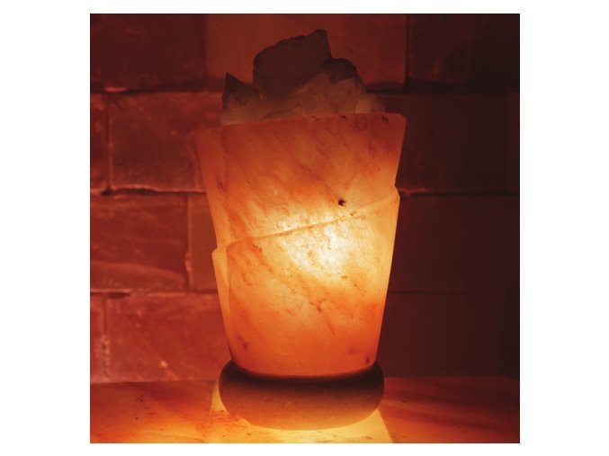 Solná lampa Ohnivá nádoba velká