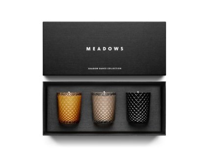 Dárková sada vonných svíček "Shadow Dance" MEADOWS