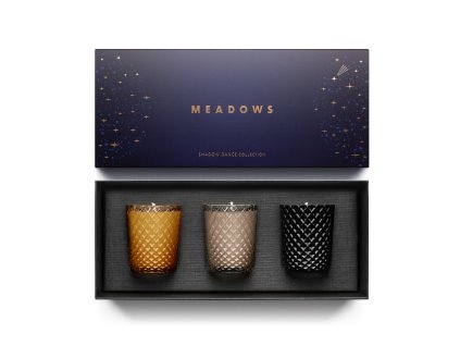 Dárková sada vonných svíček "Shadow Dance" MEADOWS