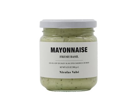 Majonéza s bazalkou 180 g Nicolas Vahé