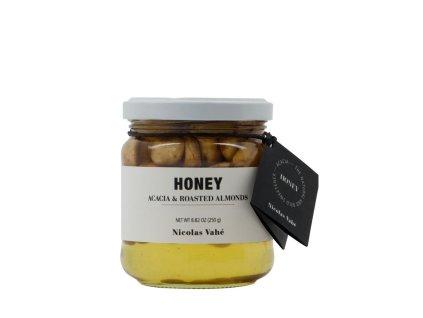 Akátový med & Pražené mandle 250 g Nicolas Vahé