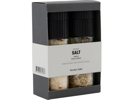Dárkové balení - Chilli sůl & Medvědí česnek 2x 120 g Nicolas Vahé