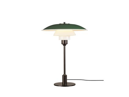 Stolní lampa PH 3½-2½ "Metal Green" Louis Poulsen