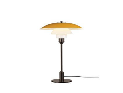Stolní lampa PH 3½-2½ "Metal Yellow" Louis Poulsen