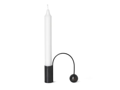Svícen Balance "Black Brass" ferm LIVING
