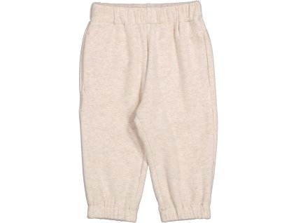 Tepláky z modalu pro nejmenší Pako B "Light Beige Melange" MarMar