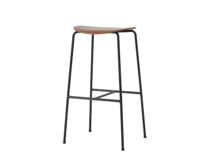Barová stolička Pavilion AV38 "Lacquered Walnut" &Tradition