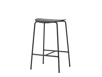 Barová stolička Pavilion AV37 "Lacquered Black Oak" &Tradition