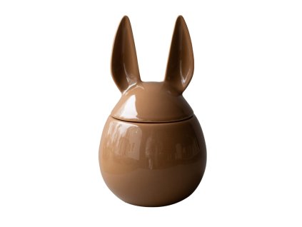 Velikonoční dóza Eating Rabbit L "Shiny Nougat" DBKD