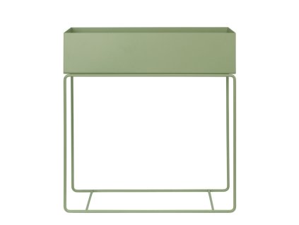 Truhlík / stolek Plant Box "Tea Green" ferm LIVING
